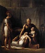 KINSOEN, Francois Joseph The Death of Belisarius' Wife Spain oil painting artist